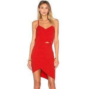 Revolve Red Tulip Mini Dress
